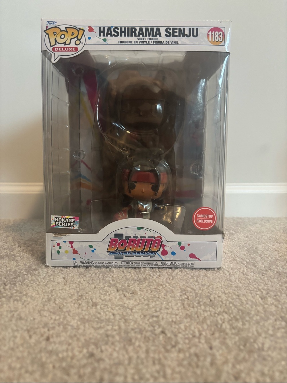 Funko Pop! Deluxe Hashirama Senju - Red, Brown & Black